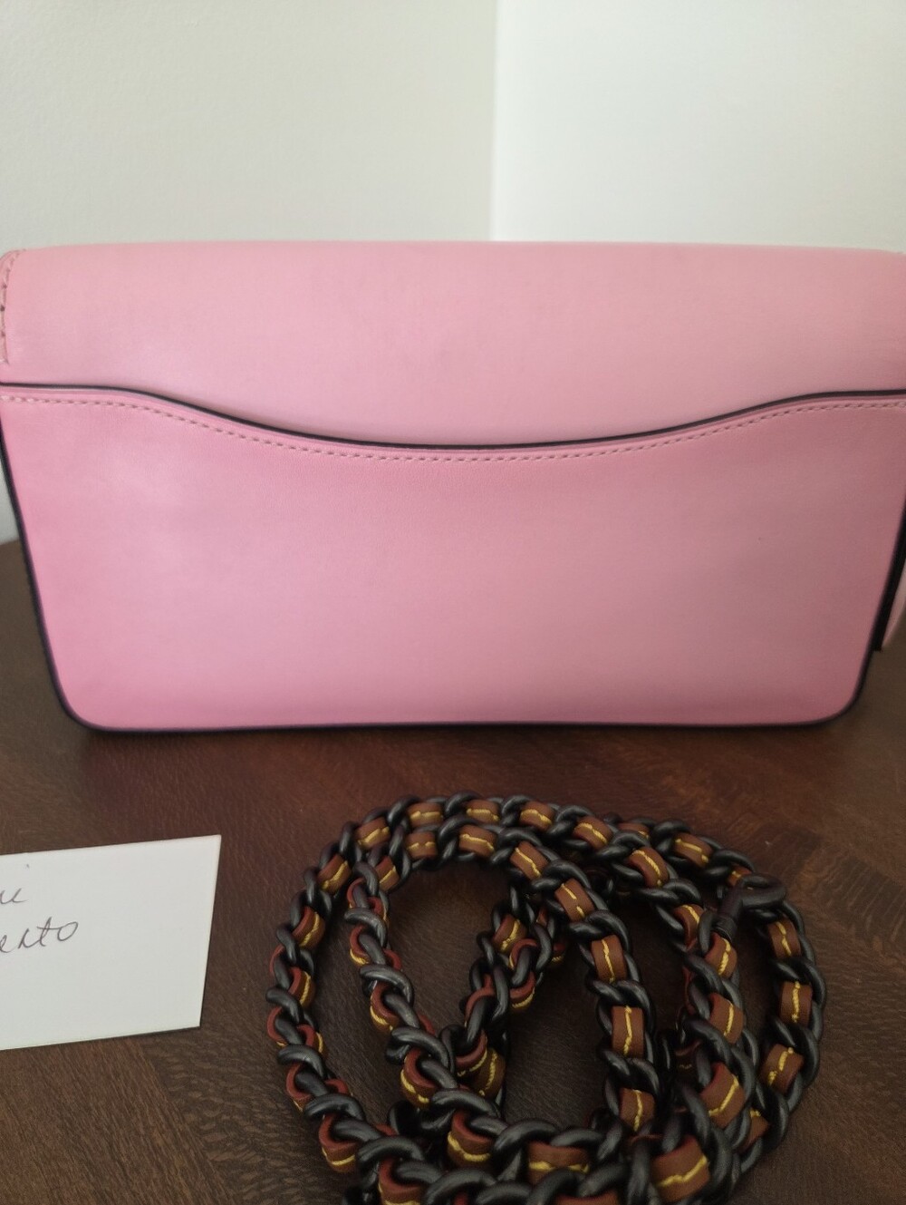 Coach 1941 Dinky Shoulder Bag Pink/Black - Picture 2 of 9